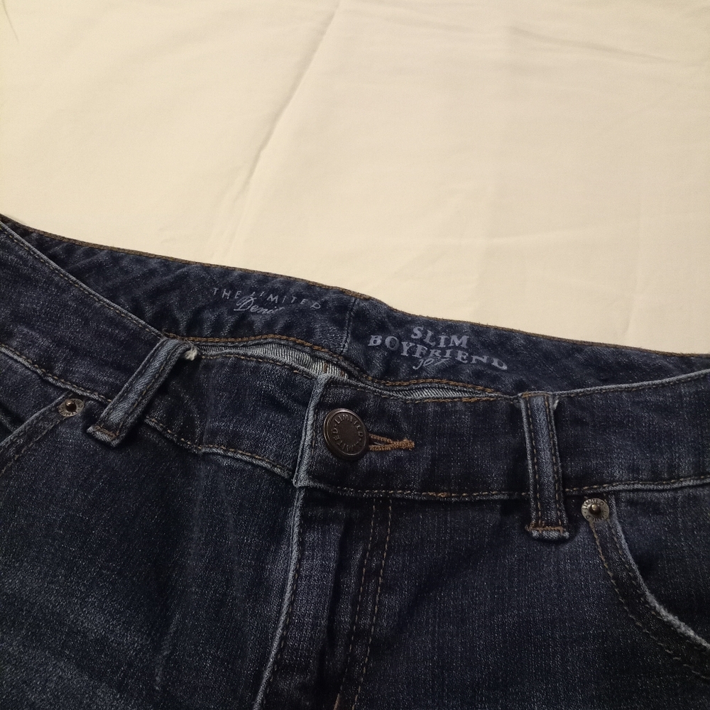 The Limited Dark Blue Denim Jeans